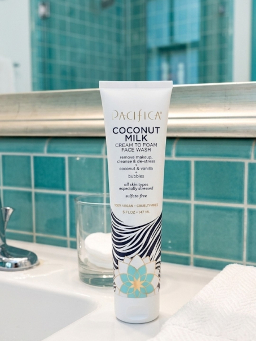 Pacifica Coconut Milk Cream-to-Foam Face Wash